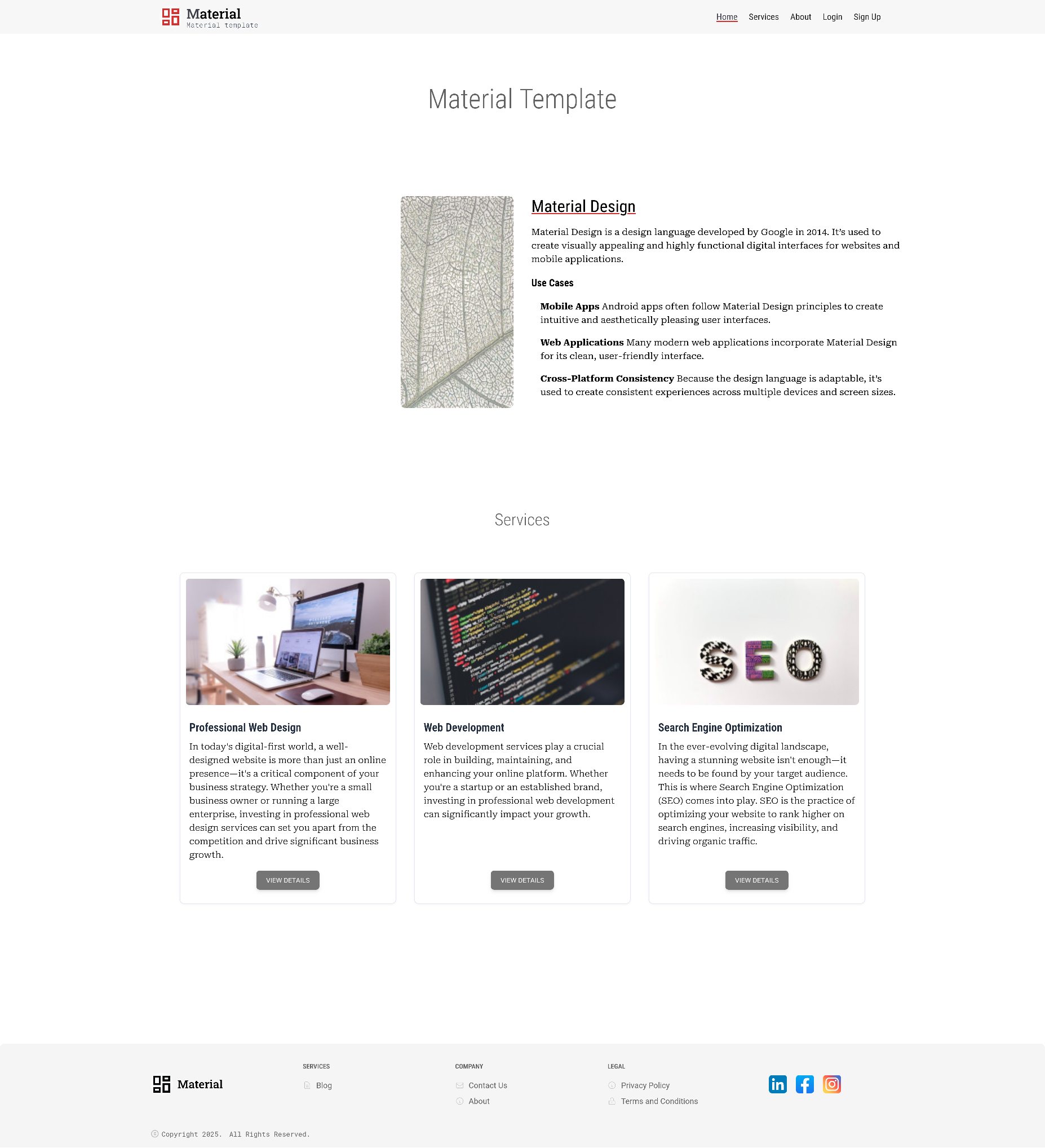 Template preview image